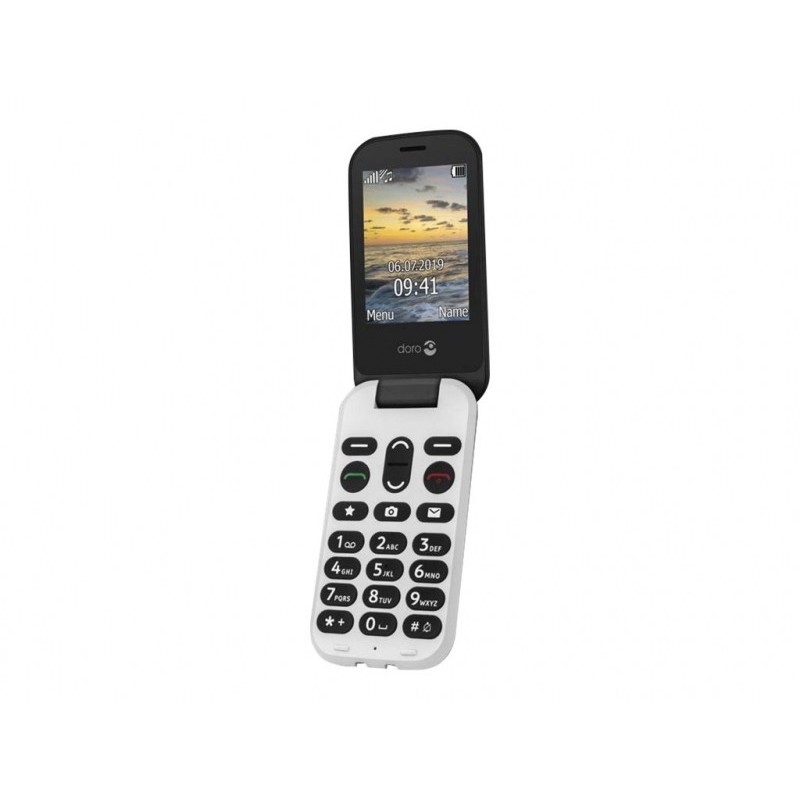 Telefono cellulare per anziani Doro 6060 nero 1350 mAh 380466