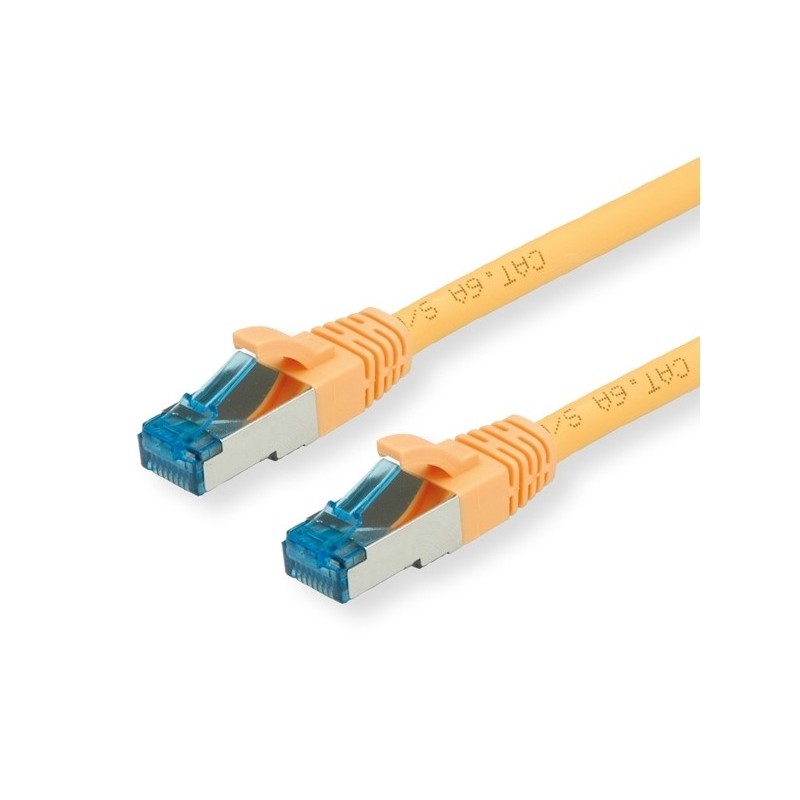 Value 2m S/FTP Cat.6a cavo di rete Giallo Cat6a S/FTP [S-STP] (Value 