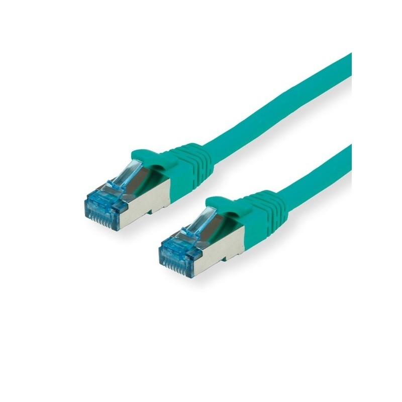 Value 1m S/FTP Cat.6a cavo di rete Verde Cat6a S/FTP [S-STP] (VALUE S