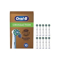 Oral-B Aufsteckb&uuml;rsten CrossAction 10er *wei&szlig;*