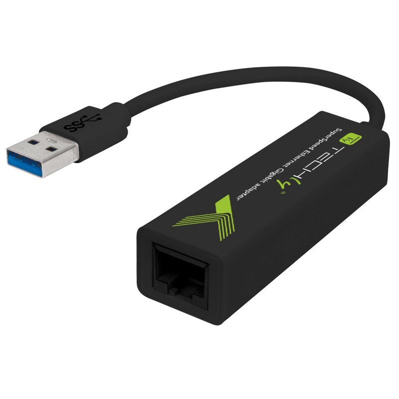 TECHly Netv&Atilde;&brvbar;rksadapter SuperSpeed USB 3.0 1Gbps Kabling