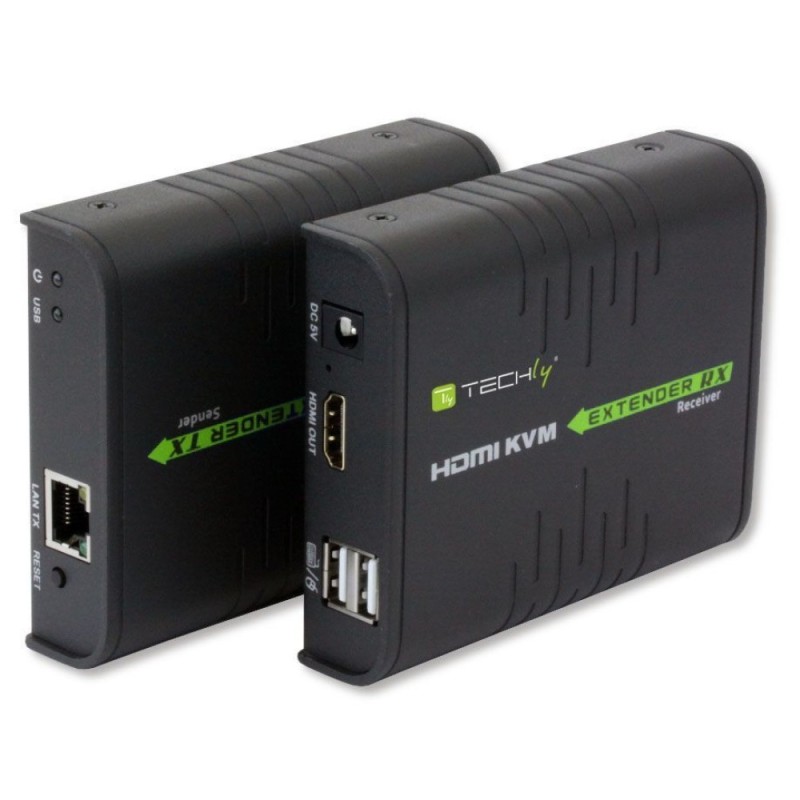 TECHly HDMI KVM Extender over Network Cable KVM / audio forl&Atilde;&brvbar;nger