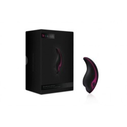 BCURIOUS RECHARGEABLE MASSAGER, 7 FUNKT. , SILIKON, SCHWARZ, 10CM