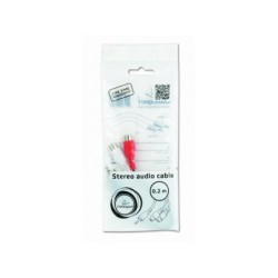 CableXpert Spina jack da 3,5 mm a cavo audio stereo 2xRCA 0,2 m CCA-4