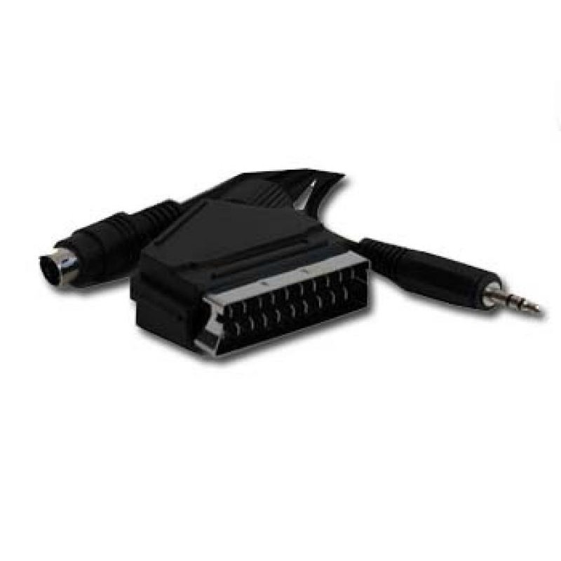 CableXpert SCART plug to S-Video audio Cavo da 5 metri - CCV-4444-5M