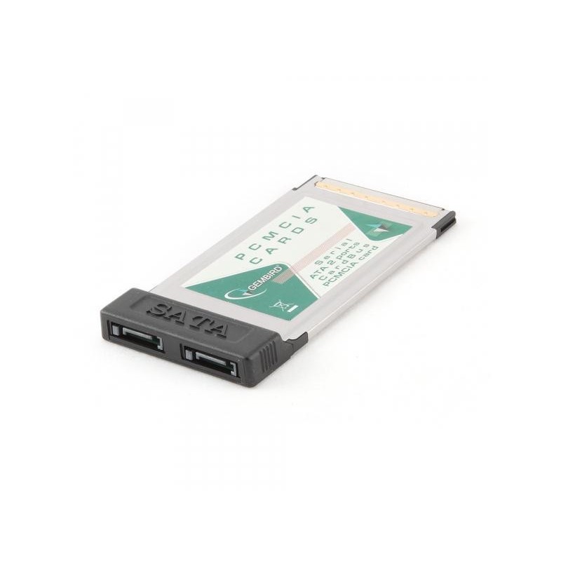 Scheda PCMCIA CardBus Serial ATA Gembird 2 porte SATA PCMCIA-SATA2