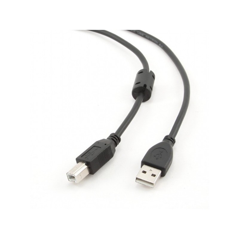 Cavo CableXpert da USB A a USB B con nucleo in ferrite 4,5 metri CCF-