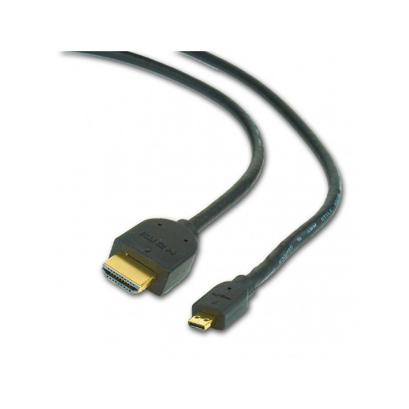 Cavo CableXpert HDMI maschio a micro D-maschio nero 1,8 m CC-HDMID-6