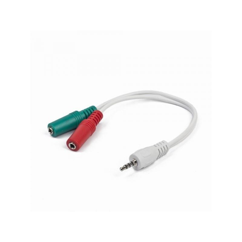 Microfono CableXpert da 3,5 mm a 4 pin maschio a femmina da 3,5 mm CC