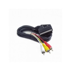 Adattatore Scart RCA bidirezionale CableXpert 1,8 m CCV-519-001