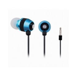 Cuffie in-ear Gembird con microfono blu MHS-EP-002