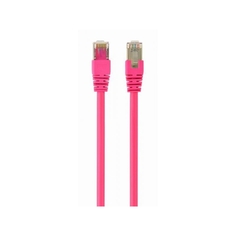 Cavo patch CableXpert FTP Cat6 rosa 1m PP6-1M/RO