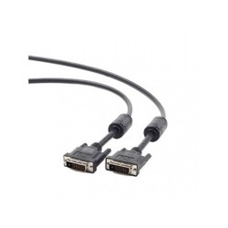 Cavo video CableXpert DVI dual link 10 piedi nero CC-DVI2-BK-10