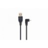 Cavo micro USB angolato CableXpert 1,8 m CCP-mUSB2-AMBM90-6