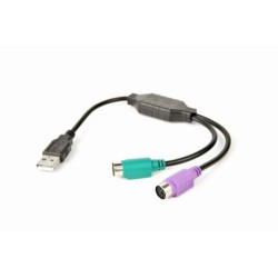 Convertitore da USB a PS/2 CableXpert UAPS12-BK