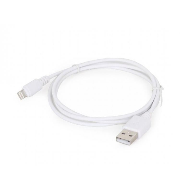 Cavo di ricarica a 8 pin CableXpert CC-USB2-AMLM-2M-W