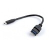 CableXpert 02 m - USB tipo C - USB tipo A - nero A-OTG-CMAF3-01