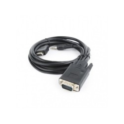 CableXpert VGA - HDMI/3,5 mm - Maschio - Maschio - 1920 x 1080 pixel 