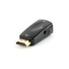 CableXpert VGA DB15 - HDMI 19 pin - Nero AB-HDMI-VGA-02