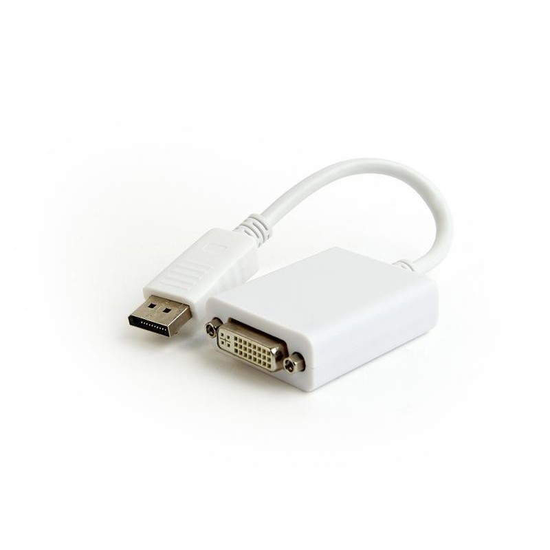 Adattatore CableXpert da DisplayPort a DVI A-DPM-DVIF-03-W