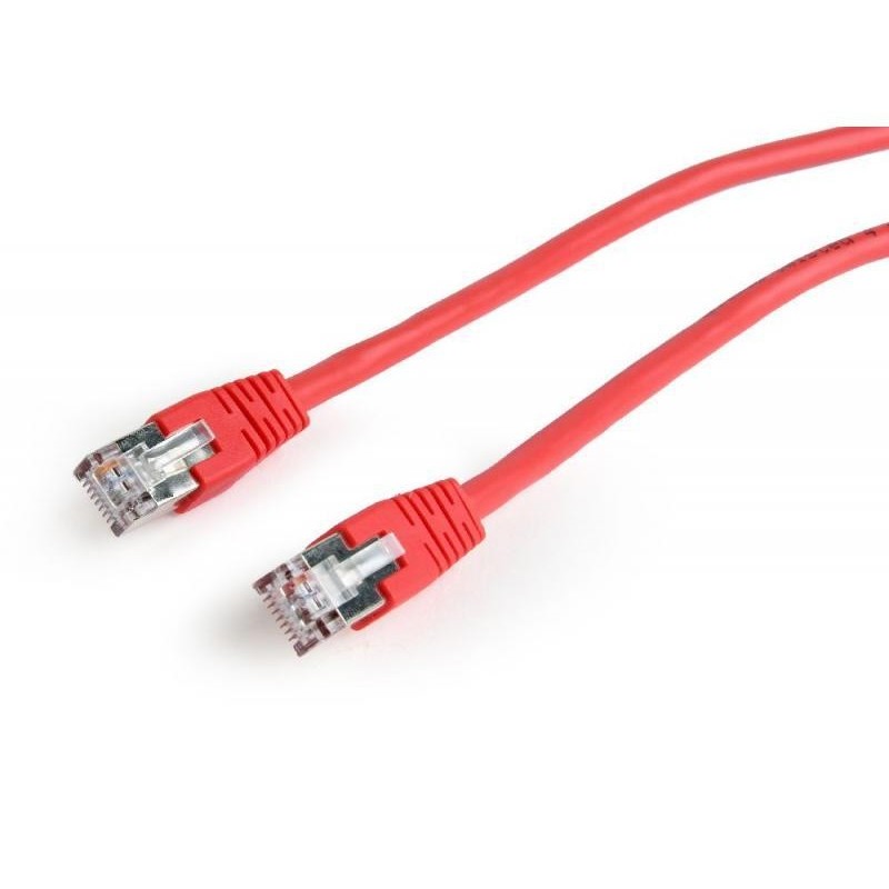 Cavo patch CableXpert FTP Cat6 rosso 0,5 m PP6-0,5M/R