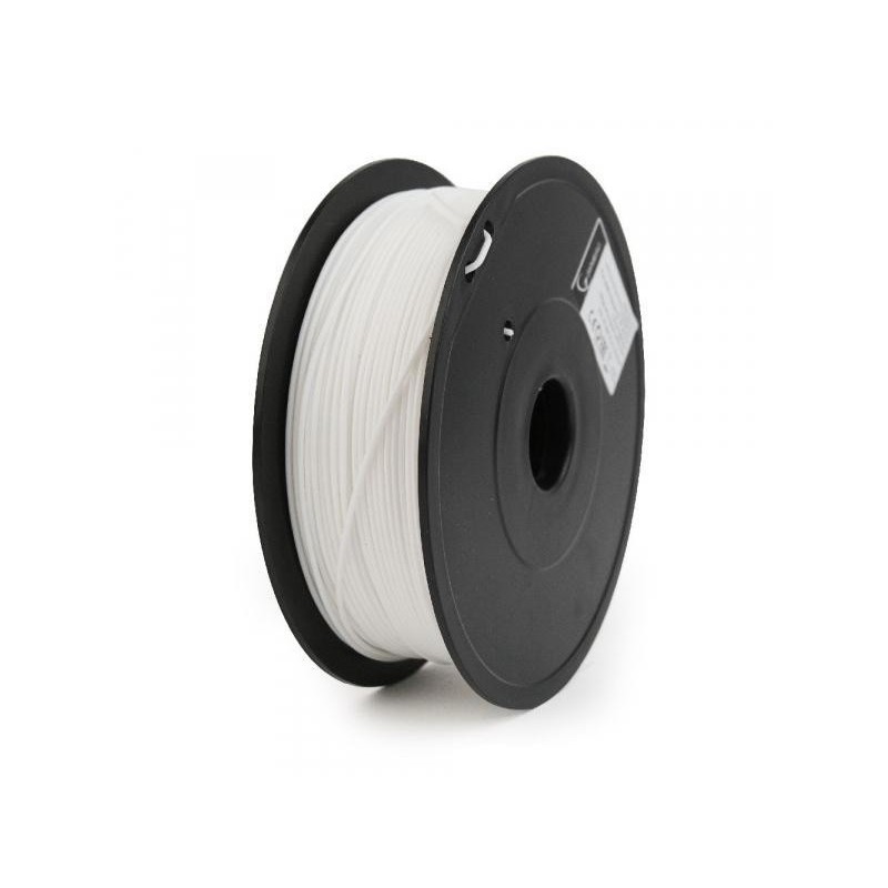 Gembird3 PLA-PLUS filamento bianco 1,75 mm 1 kg 3DP-PLA 1,75-02-W