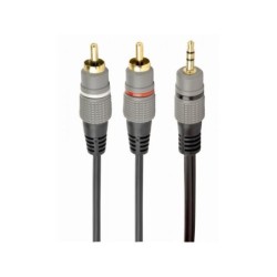 CableXpert Spina stereo da 3,5 mm a 2 spine RCA Cavo da 10 m CCA-352-