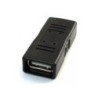 Accoppiatore USB 2.0 CableXpert nero A-USB2-AMFF