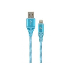 Cavo di ricarica a 8 pin CableXpert 1 m turchese CC-USB2B-AMLM-1M-V