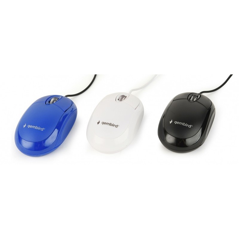 Mouse USB ottico Gembird, 3 colori - MUS-U-01-MX