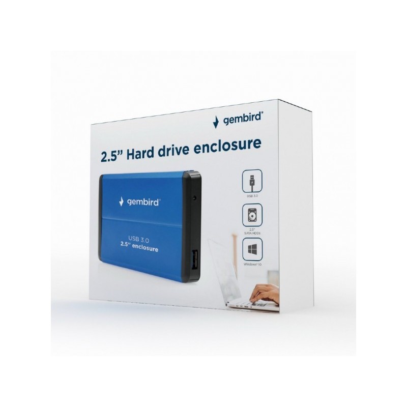 Contenitore per disco rigido Gembird USB 3.0 2.5 EE2-U3S-2-B