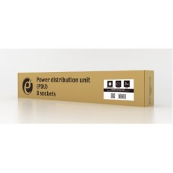 EnerGenie (PDU) 8 connessioni francesi 1U 16A, connettore C14 3m EG-P