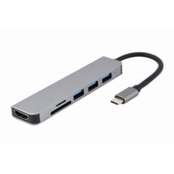 L&#039;adattatore multiporta CableXpert &egrave; USB tipo A-CM-COMBO6-02