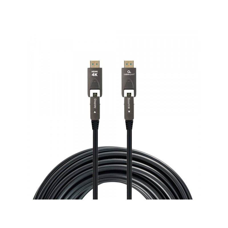 Cablexpert (AOC) Cavo HDMI D-A Ethernet ad alta velocit&agrave; 10 m CCAP-H