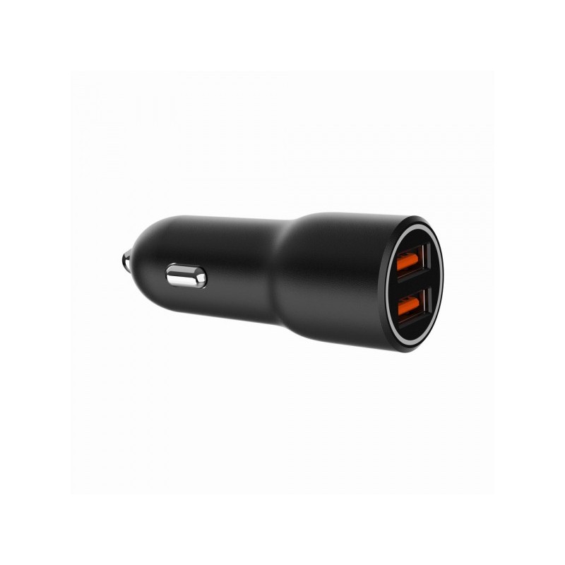 Gembird Caricatore Rapido USB a 2 Porte per Auto QC3.0,36W TA-UC-A2QC