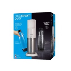 SodaStream Soda Maker DUO white QC incl 1 Glas- Glas &amp; 1 PET-Bottle P