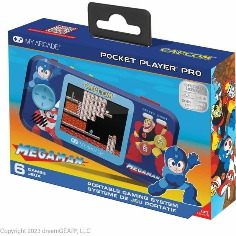 Console Portatile My Arcade Pocket Player PRO - Megaman Retro Games A