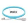 ATGBICS CAB-OM4-LC-SC-5M-D cavo InfiniBand e in fibra ottica OFNR Col