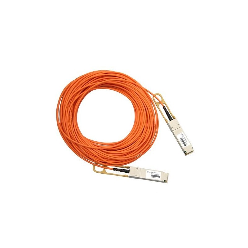 ATGBICS QSFP-40G-D-AOC-10M-C cavo di rete Arancione