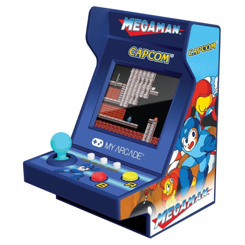 IL MIO ARCADE PICO PLAYER MEGAMAN 3.7&quot; 6 GIOCHI DGUNL-7011