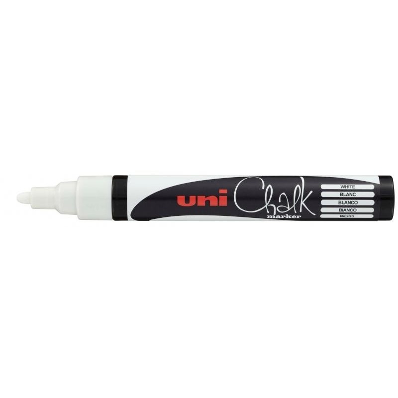 uni-ball Kreidemarker 1.0 - 2.0 mm Wei&Atilde;