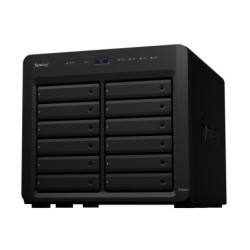 NAS assemblato Synology DS3622XS+ 48TB (12x4TB) con HDD Synology HAT 