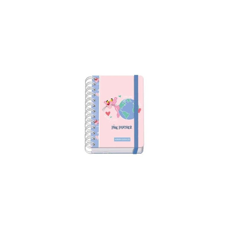 Dohe Pink Panther EcoPink Agenda scolastica a spirale cablata A6 - Di