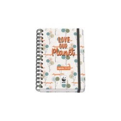 Dohe WWF Love our Planet Agenda scolastica a spirale cablata A5 - Vis