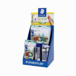 Espositore da tavolo Staedtler con 8 unit&Atilde;&nbsp; 185 C12, 5 unit&Atilde;&nbsp; 185