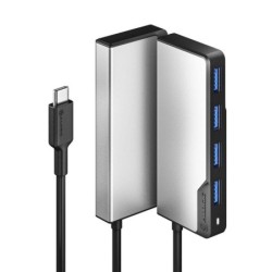 ALOGIC UCFUUA-SGR hub di interfaccia USB 3.2 Gen 1 (3.1 Gen 1) Type-C