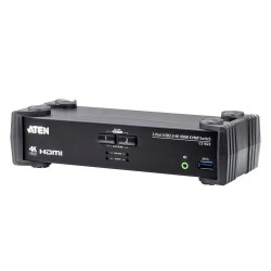 ATEN Switch USB 3.0 4K HDMI KVMP&acirc;&bdquo;&cent; a 2 porte con Modalit&Atilde;&nbsp; mix