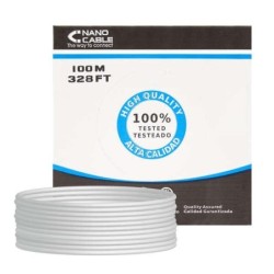 Nanocable 10.20.0702-FLEX cavo di rete Grigio 100 m Cat5e F/UTP (FTP)