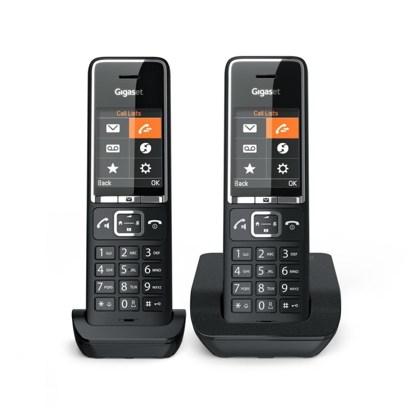 GIGASET TELEFONO WIRELESS COMFORT 550 DUO NERO CROMO L36852-H3001-D204