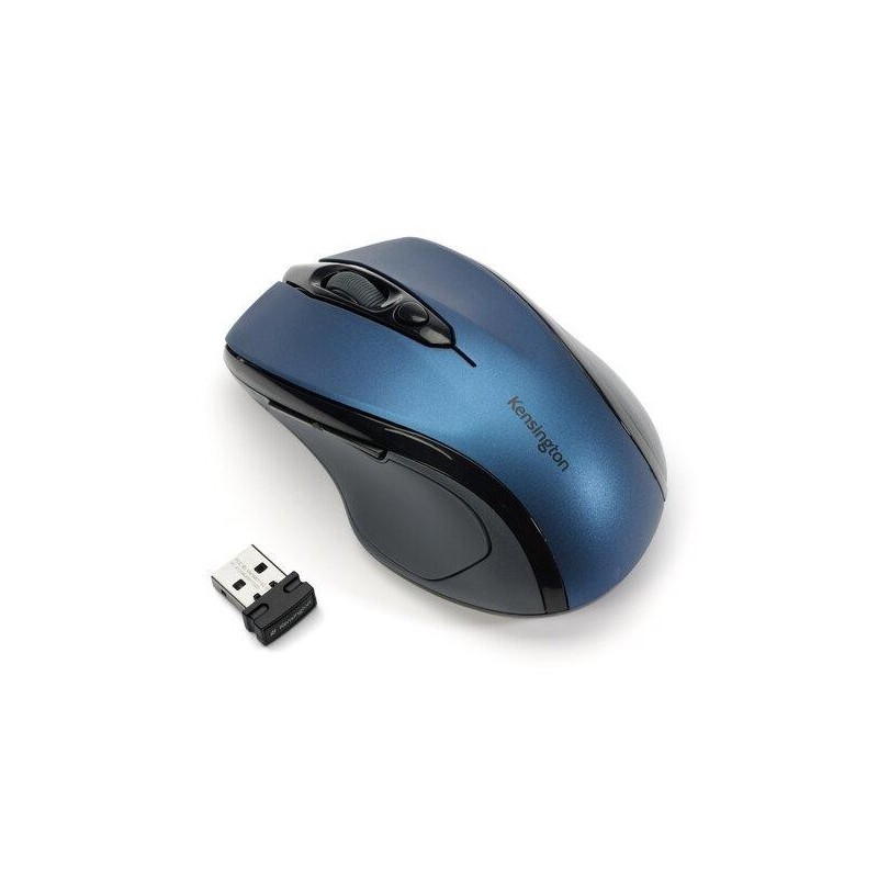 Kensington Mouse wireless Pro Fit&Acirc;&reg; di medie dimensioni - blu zaffi